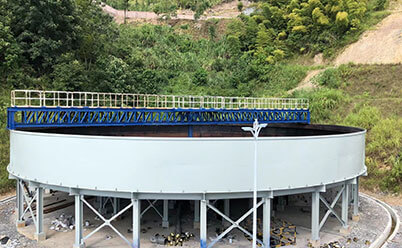 Guangxi Mine-high efficiency thickener EPC project-polymetallic deposit, improve the thickness of materials and collect recycle water for tin ore