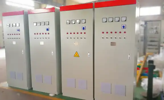 Electrical control cabinets supplied as filtration equipment configuration examples