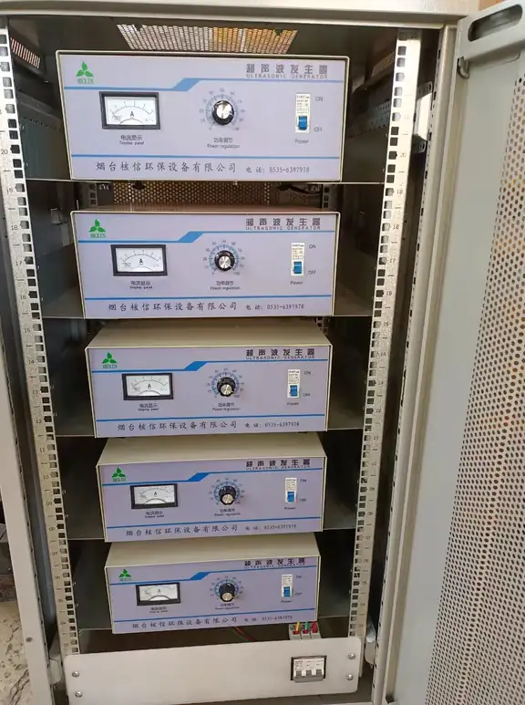 Hexin ultrasonic generator cabinet for ceramic filter cleaning